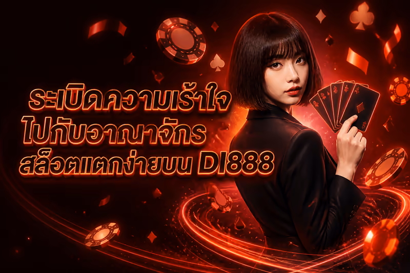 ระเบิดความเร้าใจไปกับอาณาจักรสล็อตแตกง่ายบน DI888